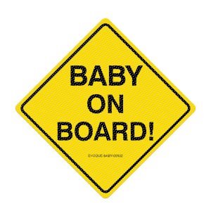 BABY ON BOARD SQUARE