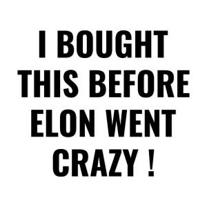 FUNNY TESLA BUMPER STICKER