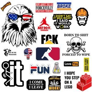 HARD HAT STICKERS PACK