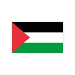 PALESTINE FLAG RECTANGLE