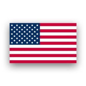 USA FLAG RECTANGLE